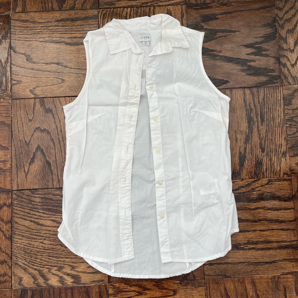 J. Crew Sleeveless Blouse